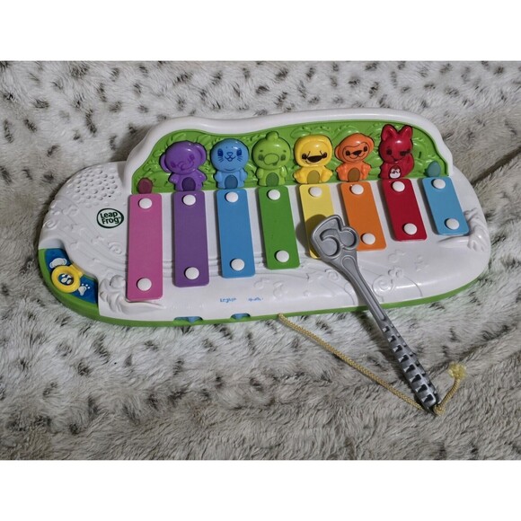 Leapfrog Learn And Groove Xylophone Zoo Musical English & Spanish Child's Toy - Picture 1 of 7